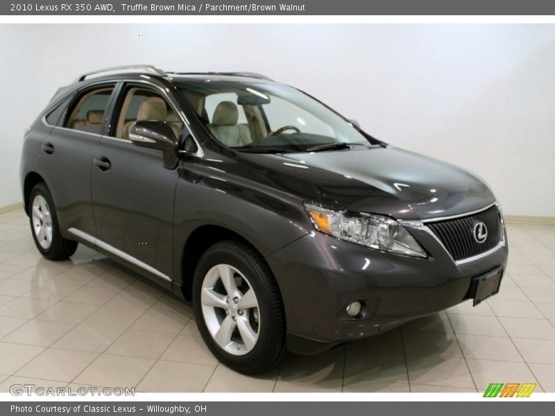 Front 3/4 View of 2010 RX 350 AWD