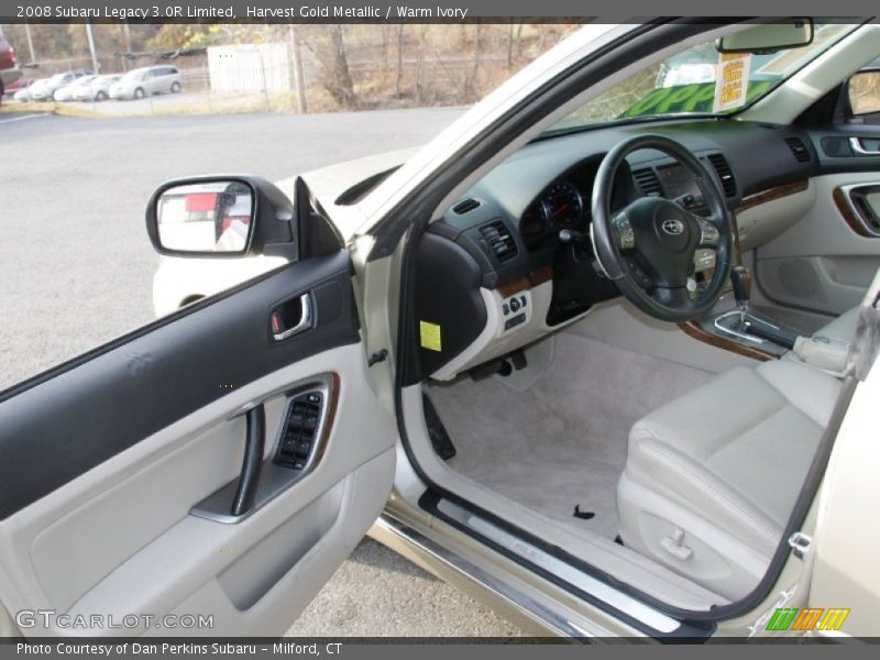  2008 Legacy 3.0R Limited Warm Ivory Interior
