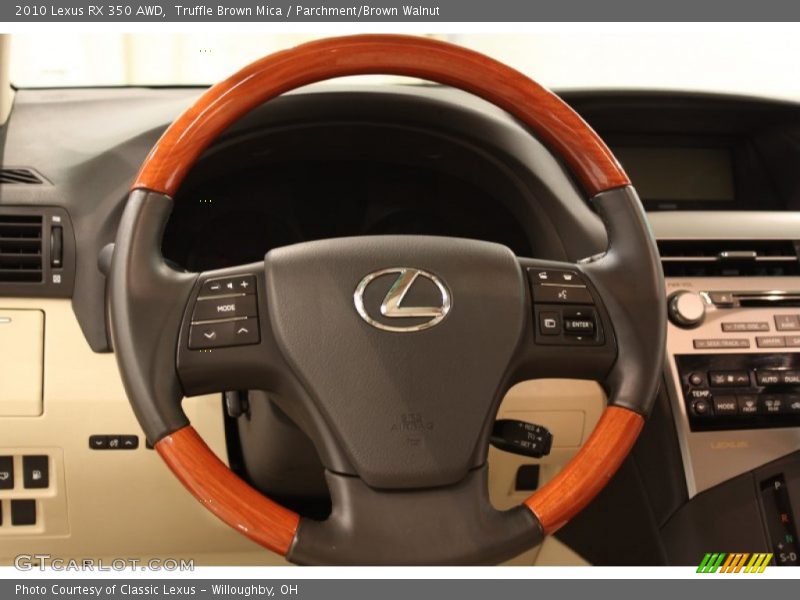  2010 RX 350 AWD Steering Wheel