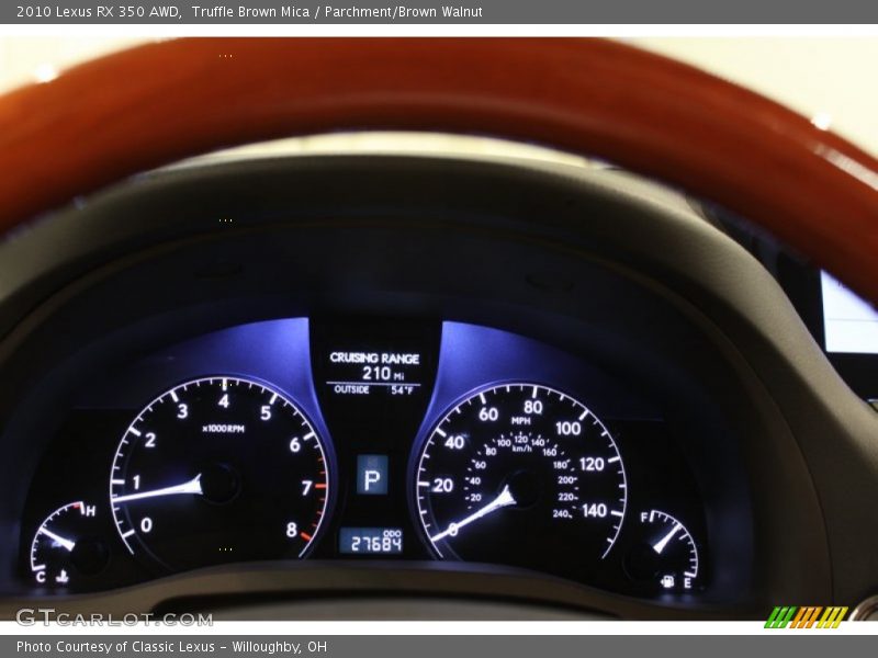  2010 RX 350 AWD 350 AWD Gauges