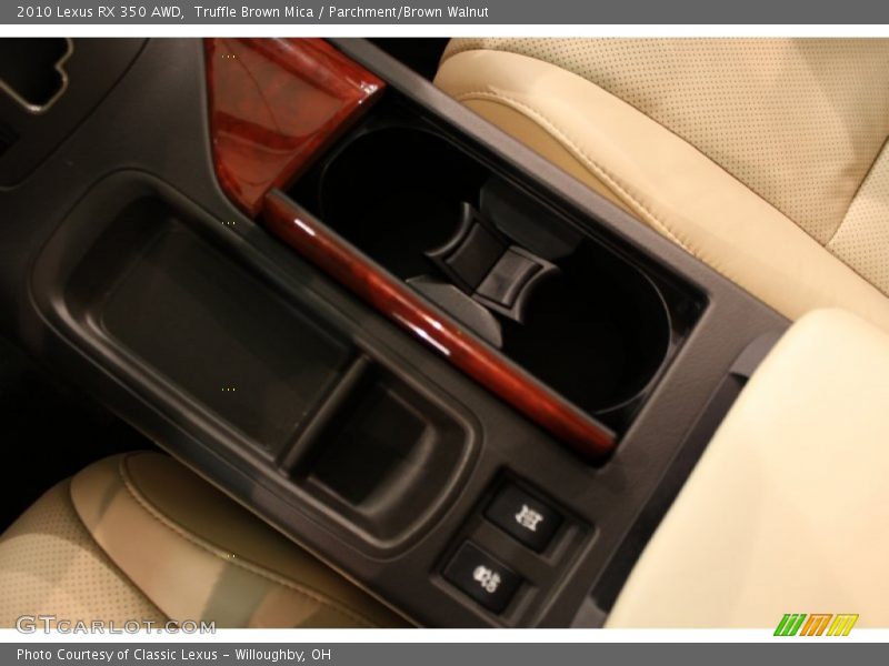 Truffle Brown Mica / Parchment/Brown Walnut 2010 Lexus RX 350 AWD