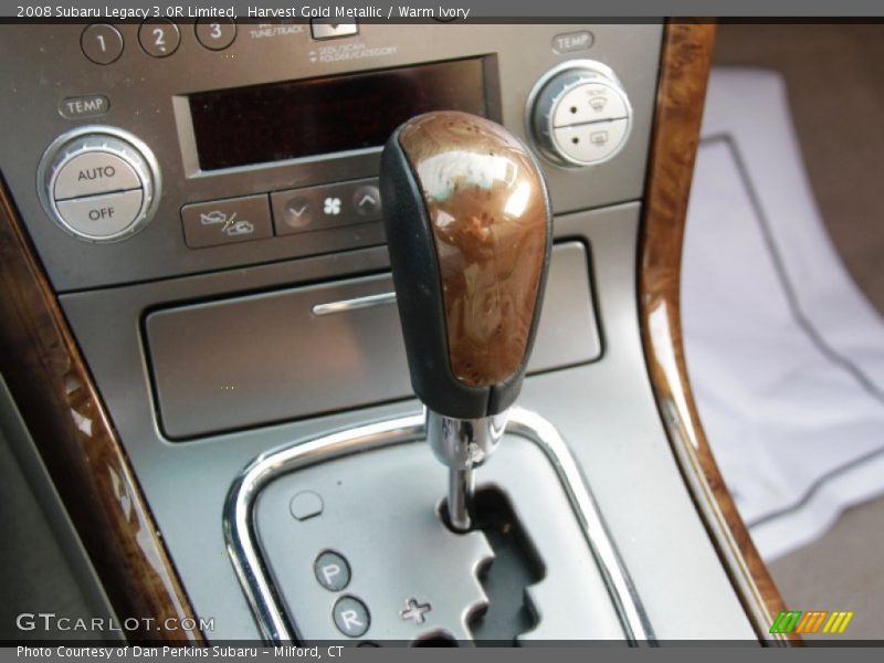 Harvest Gold Metallic / Warm Ivory 2008 Subaru Legacy 3.0R Limited