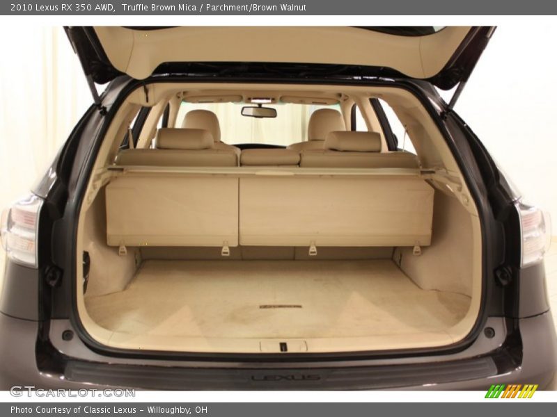  2010 RX 350 AWD Trunk