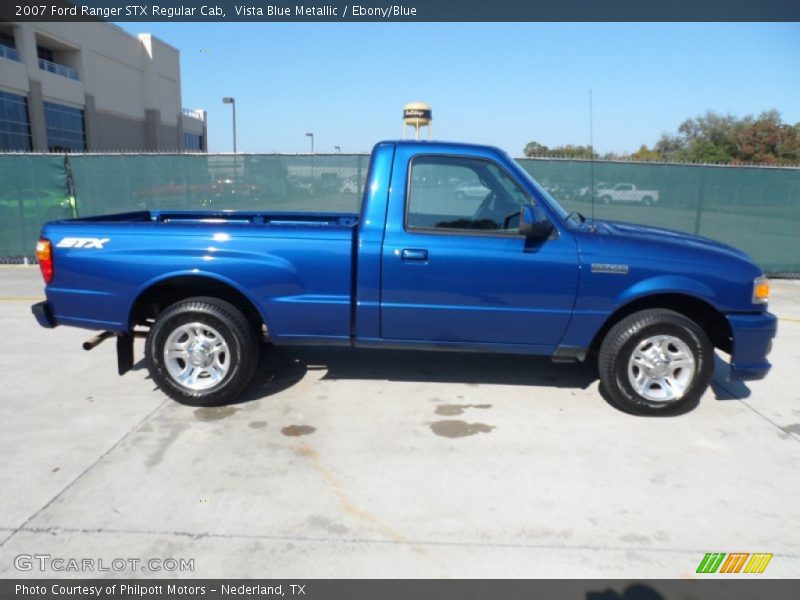  2007 Ranger STX Regular Cab Vista Blue Metallic