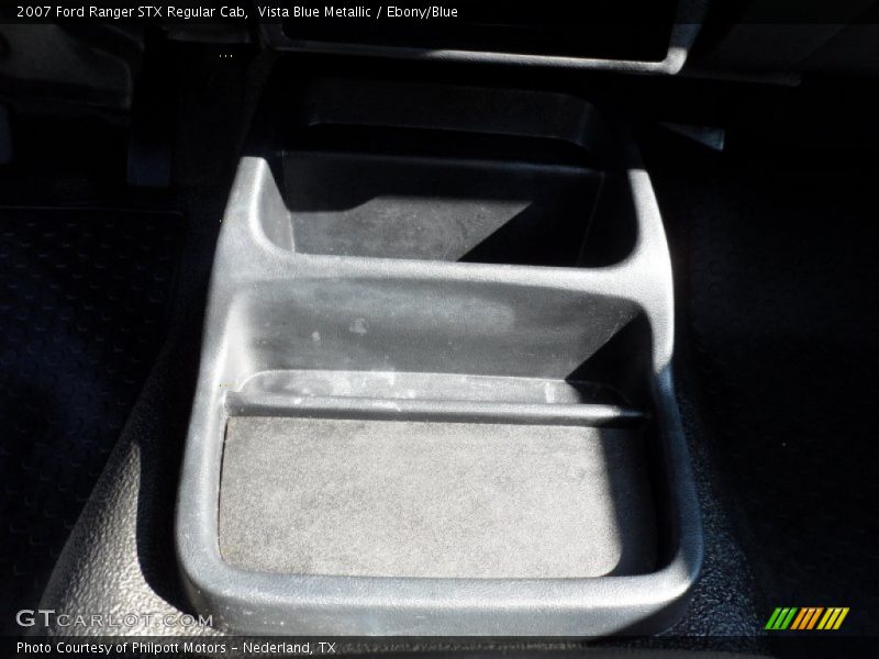 Vista Blue Metallic / Ebony/Blue 2007 Ford Ranger STX Regular Cab