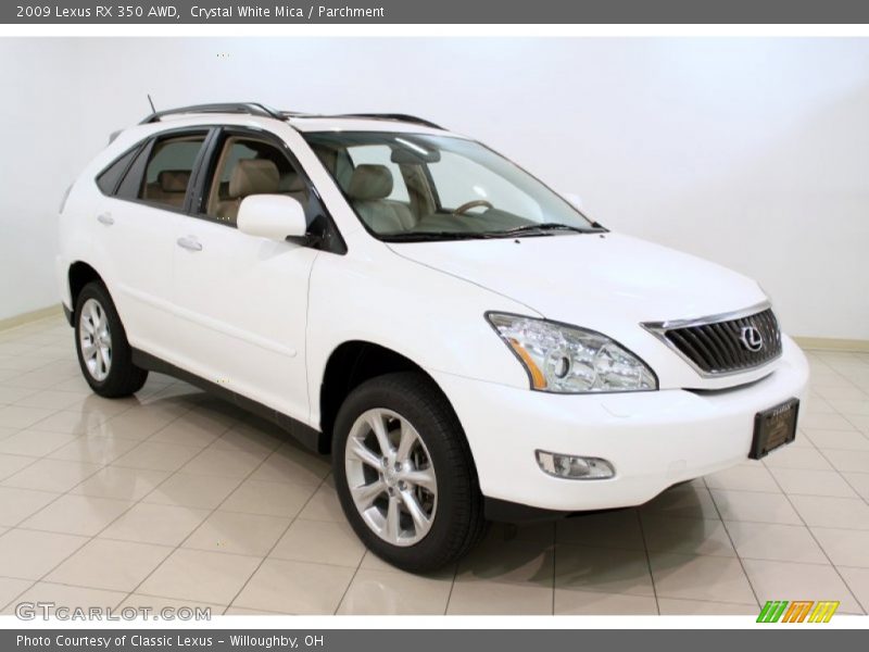 Front 3/4 View of 2009 RX 350 AWD