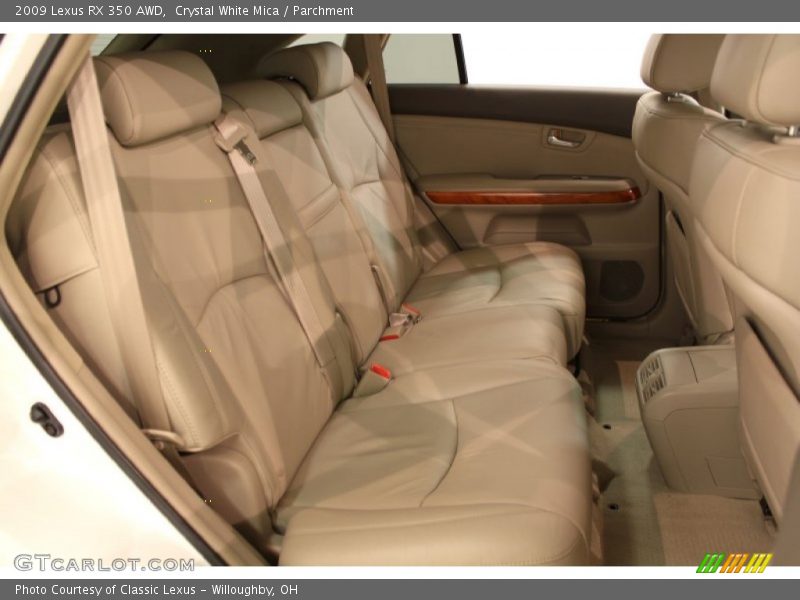 Crystal White Mica / Parchment 2009 Lexus RX 350 AWD
