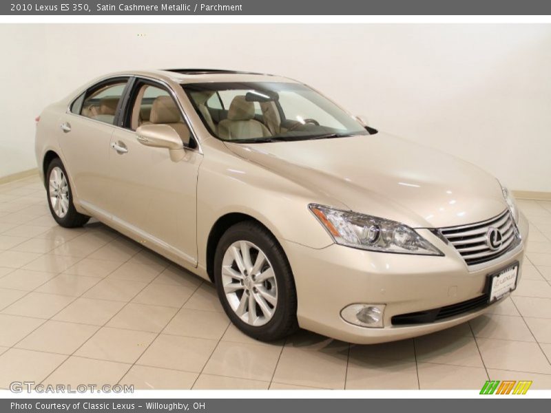 Satin Cashmere Metallic / Parchment 2010 Lexus ES 350