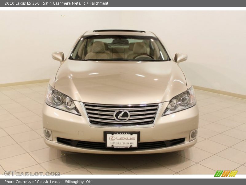 Satin Cashmere Metallic / Parchment 2010 Lexus ES 350