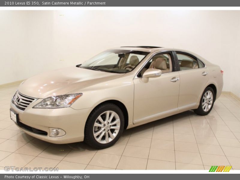 Satin Cashmere Metallic / Parchment 2010 Lexus ES 350