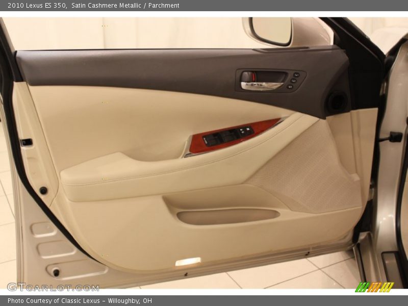 Satin Cashmere Metallic / Parchment 2010 Lexus ES 350