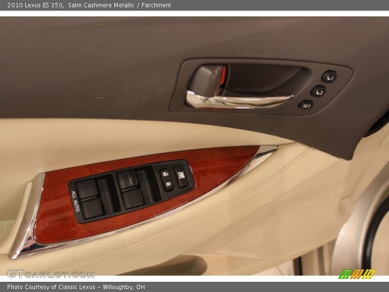 Satin Cashmere Metallic / Parchment 2010 Lexus ES 350