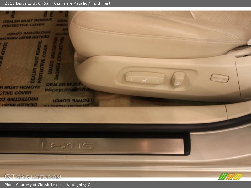 Satin Cashmere Metallic / Parchment 2010 Lexus ES 350