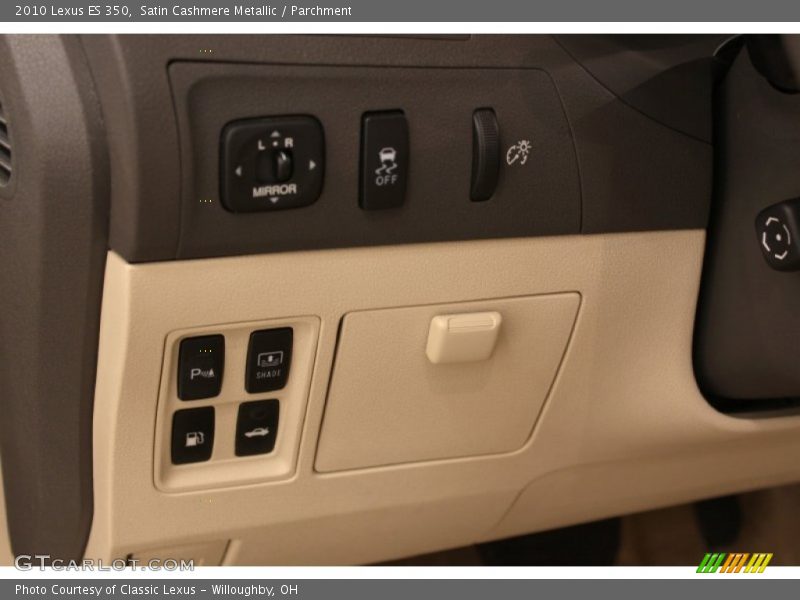 Satin Cashmere Metallic / Parchment 2010 Lexus ES 350