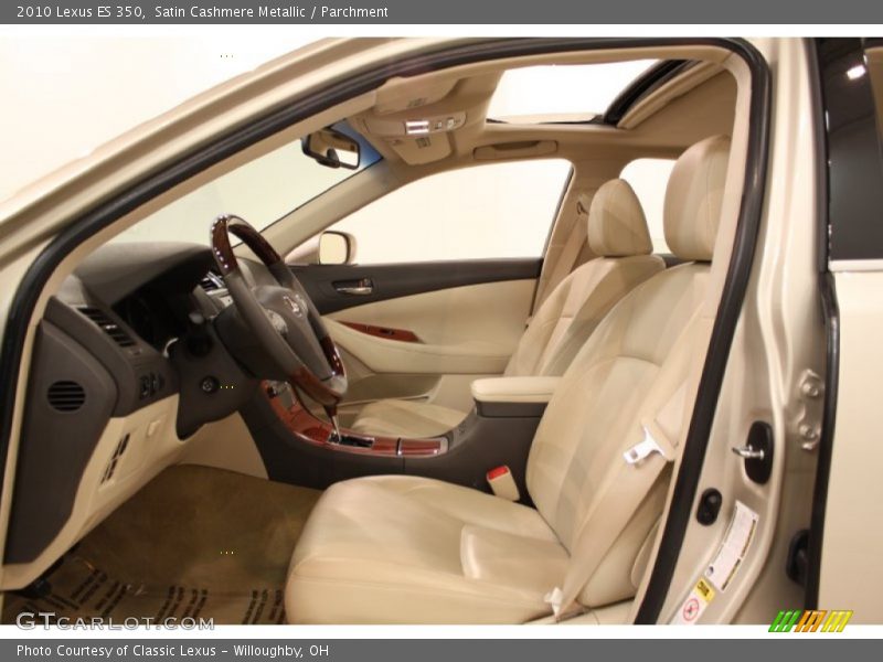 Satin Cashmere Metallic / Parchment 2010 Lexus ES 350