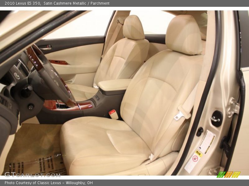 Satin Cashmere Metallic / Parchment 2010 Lexus ES 350