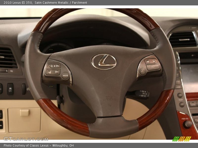 Satin Cashmere Metallic / Parchment 2010 Lexus ES 350