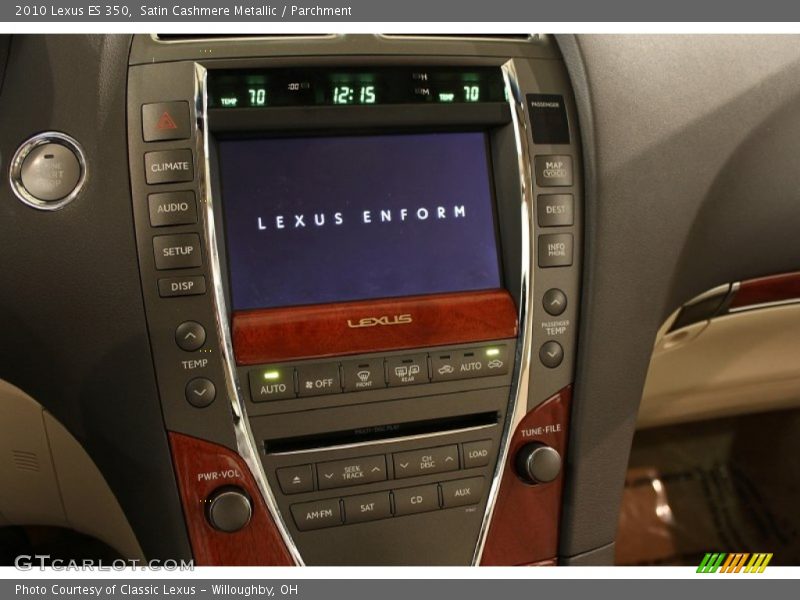 Satin Cashmere Metallic / Parchment 2010 Lexus ES 350