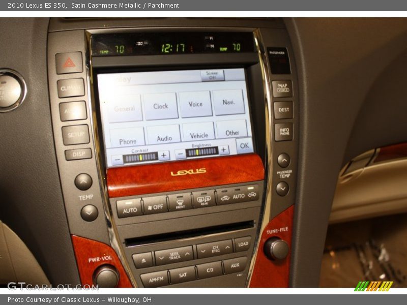 Satin Cashmere Metallic / Parchment 2010 Lexus ES 350