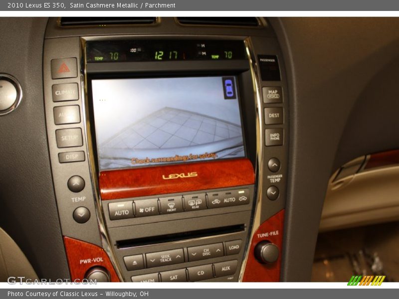 Satin Cashmere Metallic / Parchment 2010 Lexus ES 350