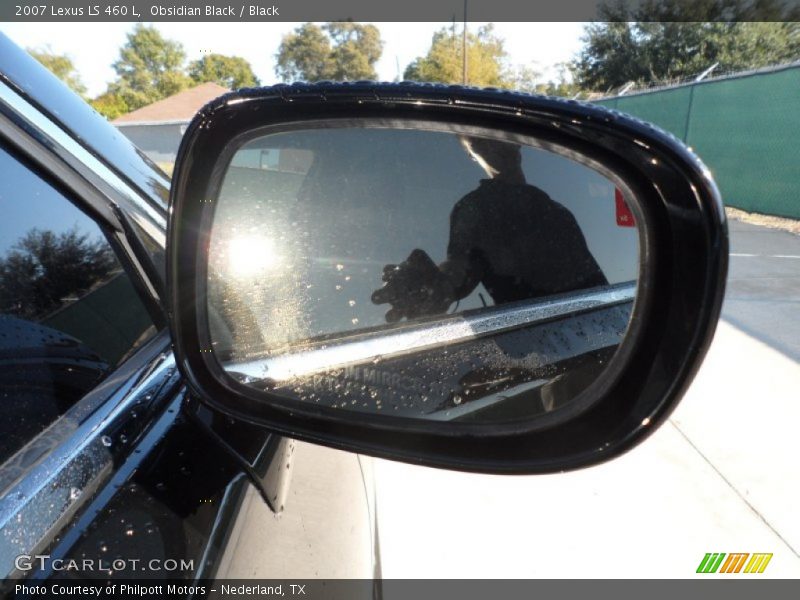 Obsidian Black / Black 2007 Lexus LS 460 L