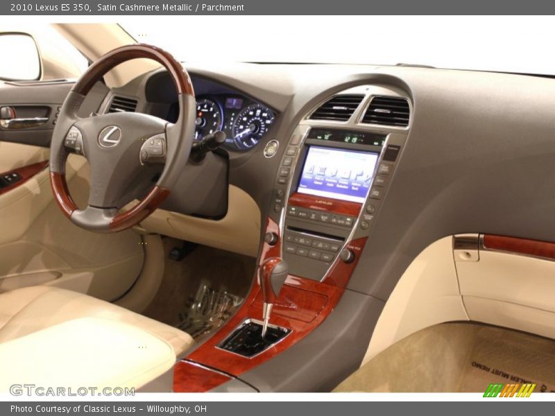Satin Cashmere Metallic / Parchment 2010 Lexus ES 350