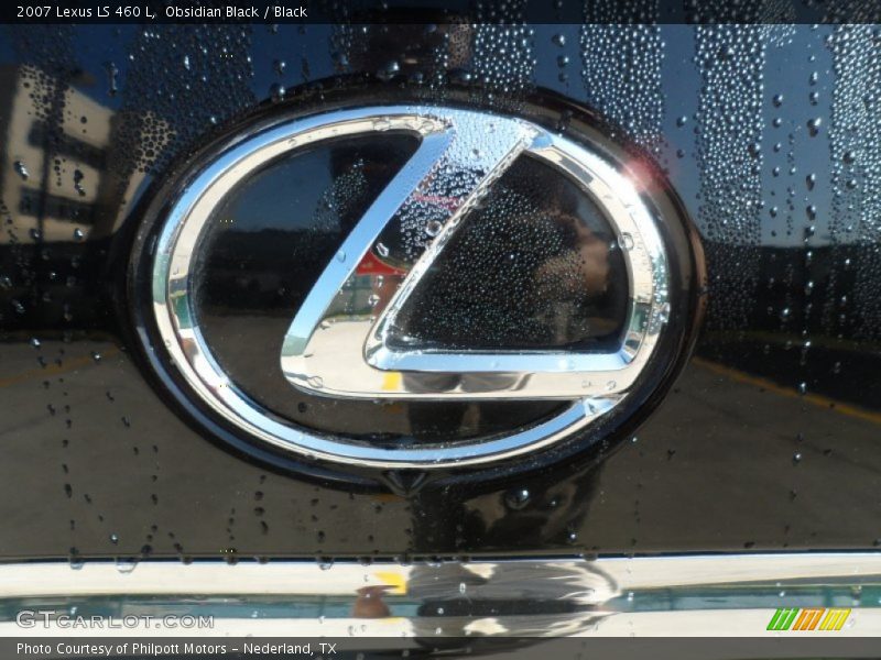 Obsidian Black / Black 2007 Lexus LS 460 L