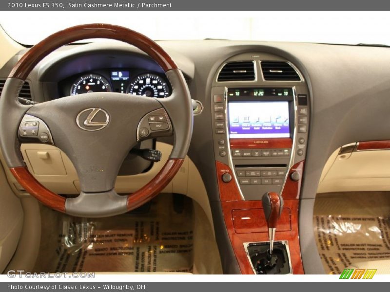 Satin Cashmere Metallic / Parchment 2010 Lexus ES 350