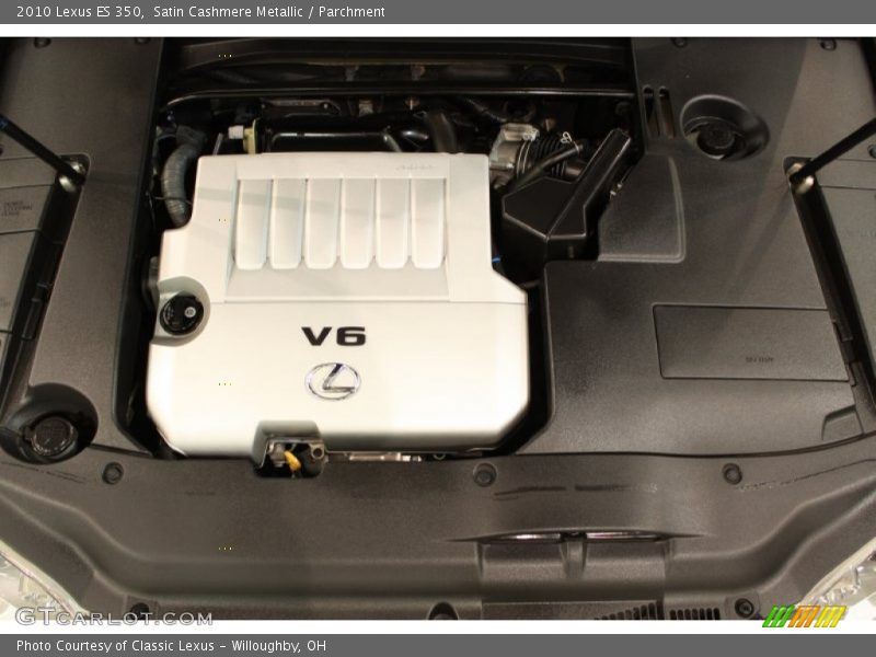 Satin Cashmere Metallic / Parchment 2010 Lexus ES 350