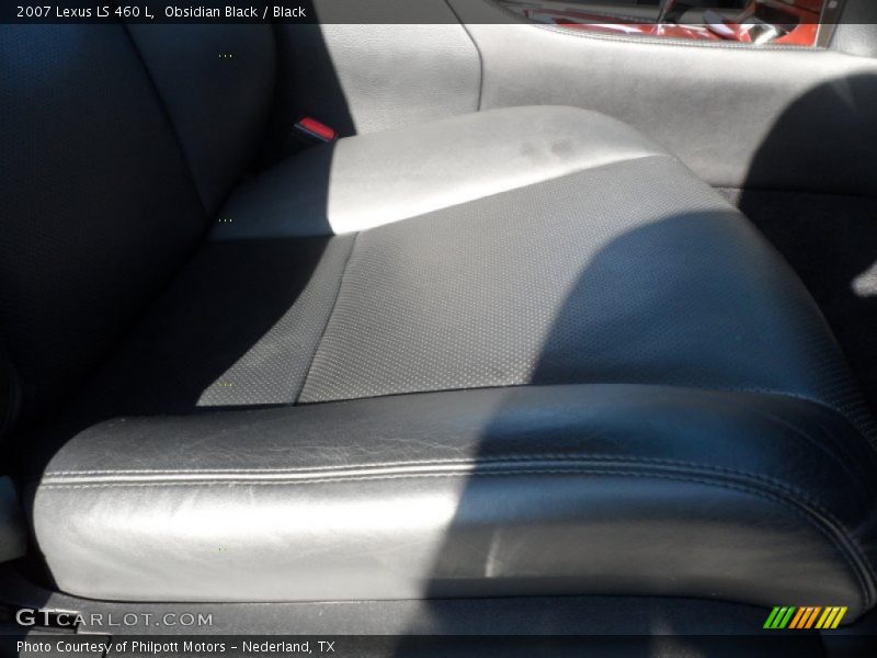 Obsidian Black / Black 2007 Lexus LS 460 L