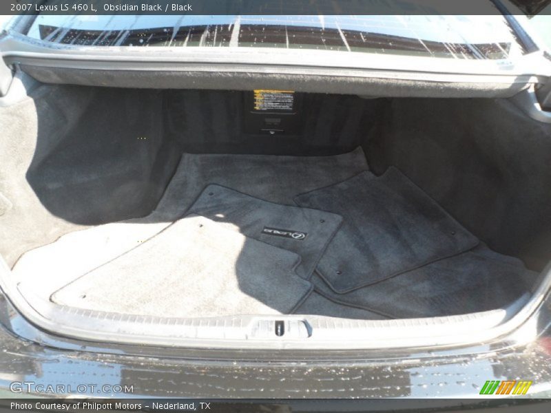 Obsidian Black / Black 2007 Lexus LS 460 L