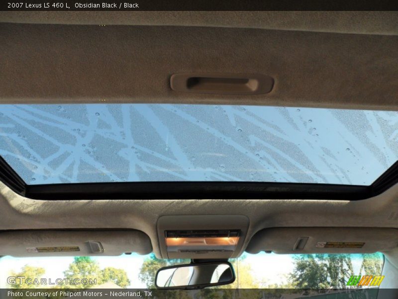 Obsidian Black / Black 2007 Lexus LS 460 L