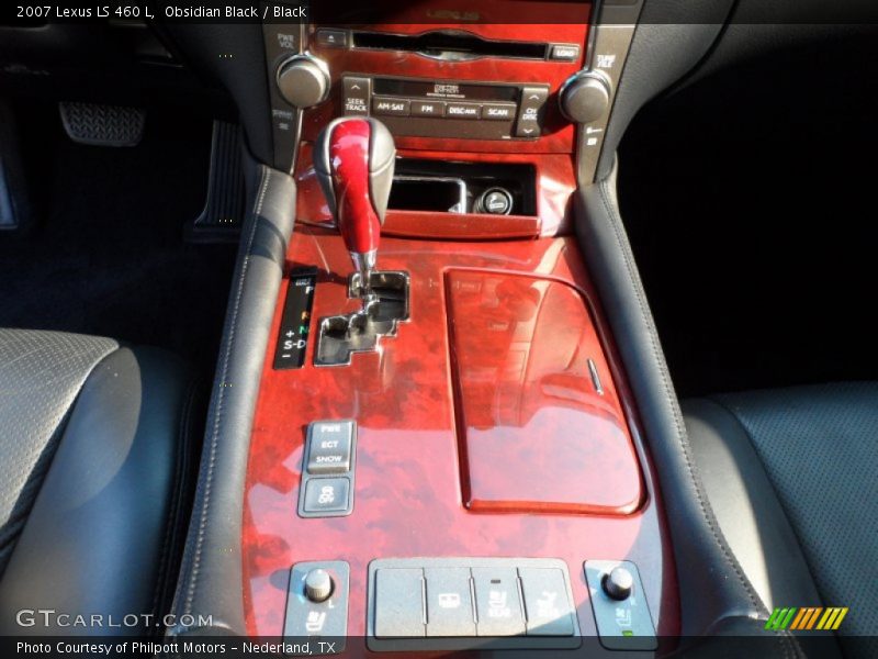 Obsidian Black / Black 2007 Lexus LS 460 L