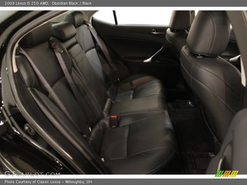 Obsidian Black / Black 2009 Lexus IS 250 AWD