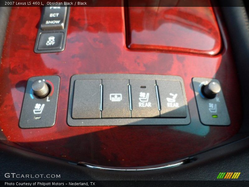 Obsidian Black / Black 2007 Lexus LS 460 L