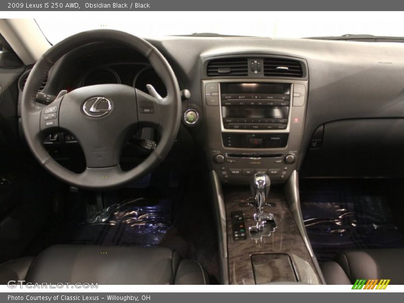 Dashboard of 2009 IS 250 AWD