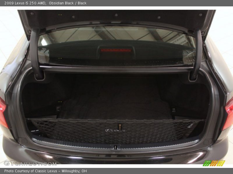 Obsidian Black / Black 2009 Lexus IS 250 AWD
