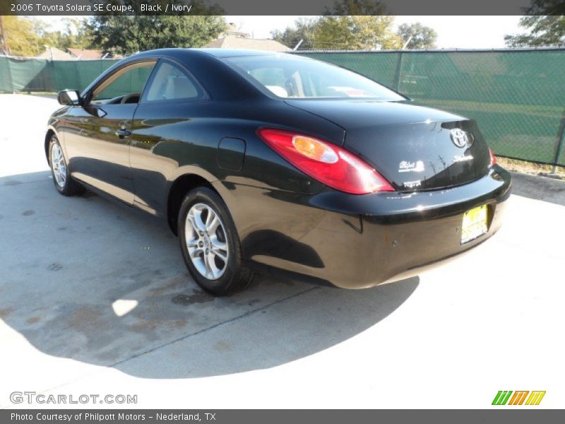 Black / Ivory 2006 Toyota Solara SE Coupe