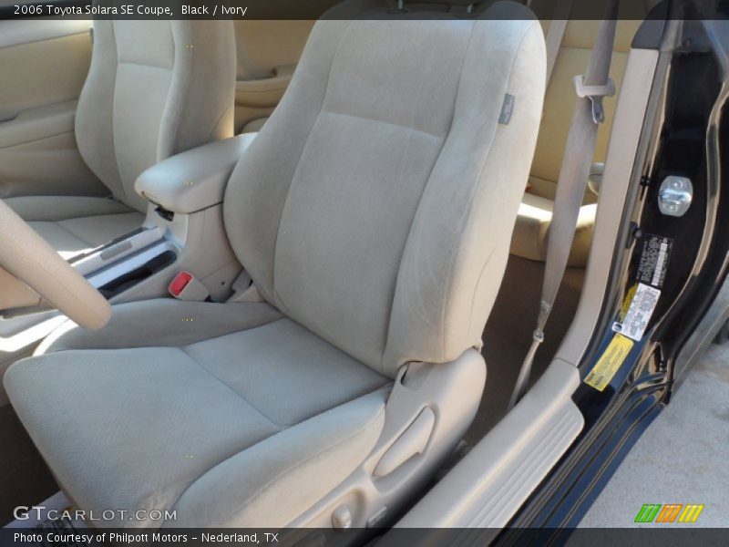 Black / Ivory 2006 Toyota Solara SE Coupe