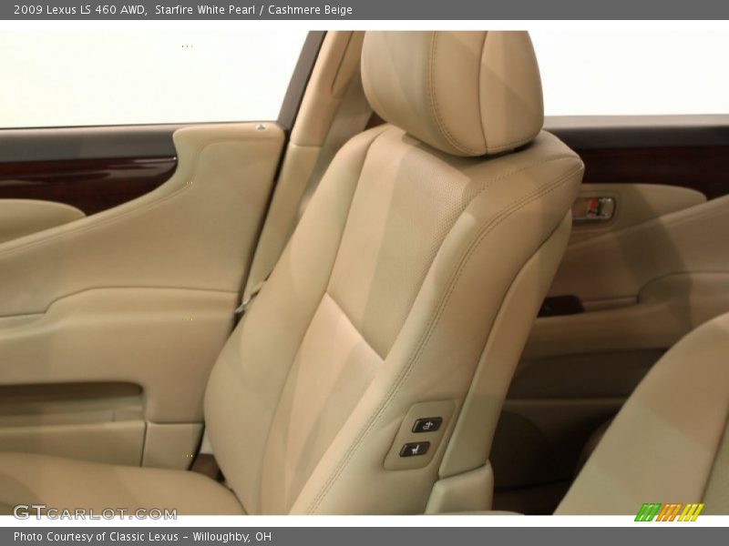 Starfire White Pearl / Cashmere Beige 2009 Lexus LS 460 AWD