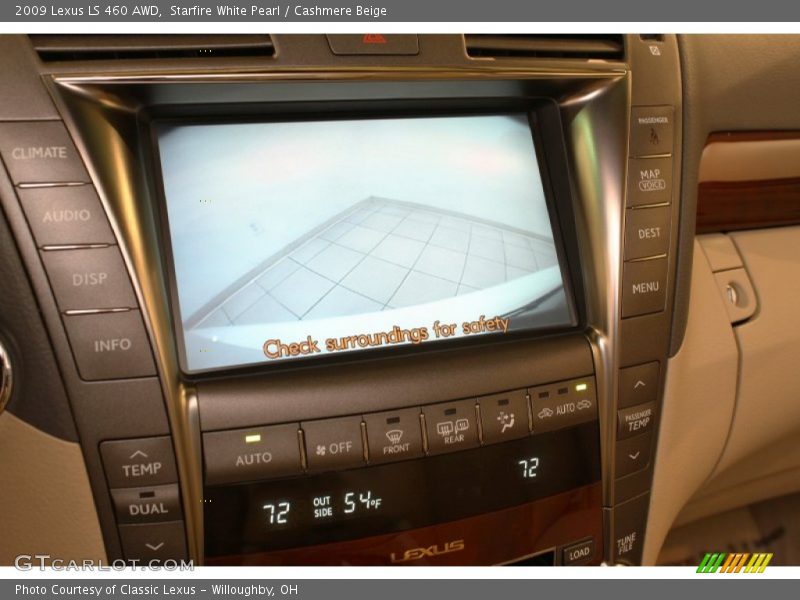 Starfire White Pearl / Cashmere Beige 2009 Lexus LS 460 AWD