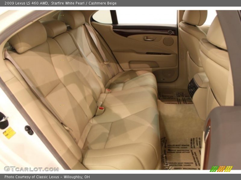 Starfire White Pearl / Cashmere Beige 2009 Lexus LS 460 AWD
