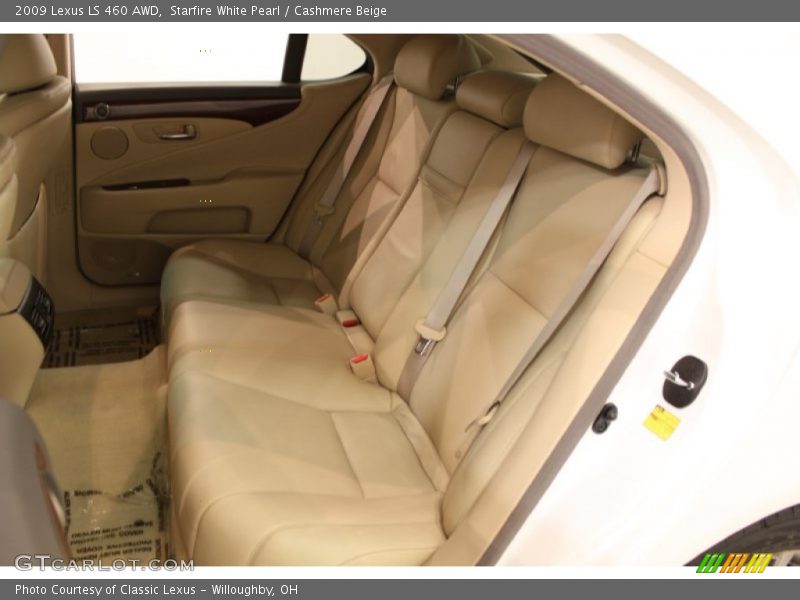 Starfire White Pearl / Cashmere Beige 2009 Lexus LS 460 AWD