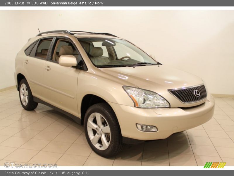 Savannah Beige Metallic / Ivory 2005 Lexus RX 330 AWD
