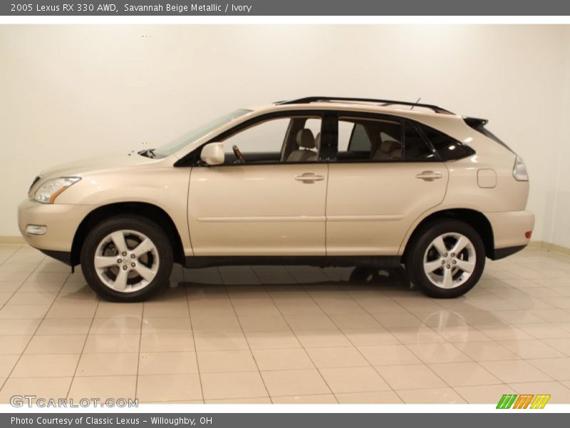 Savannah Beige Metallic / Ivory 2005 Lexus RX 330 AWD