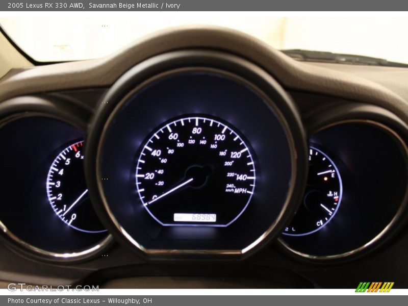 Savannah Beige Metallic / Ivory 2005 Lexus RX 330 AWD