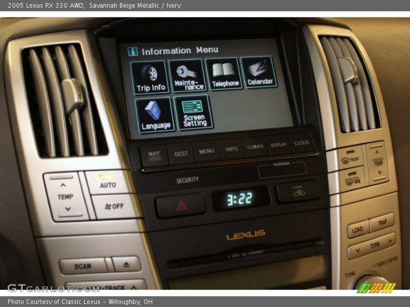 Savannah Beige Metallic / Ivory 2005 Lexus RX 330 AWD