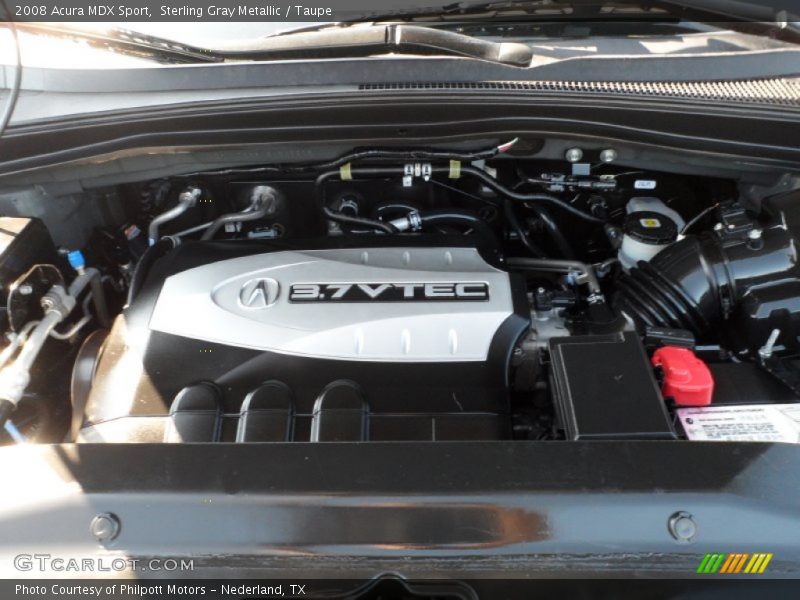  2008 MDX Sport Engine - 3.7 Liter SOHC 24-Valve VTEC V6