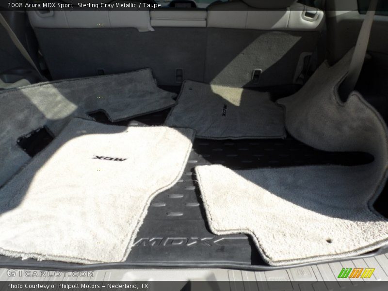 Sterling Gray Metallic / Taupe 2008 Acura MDX Sport