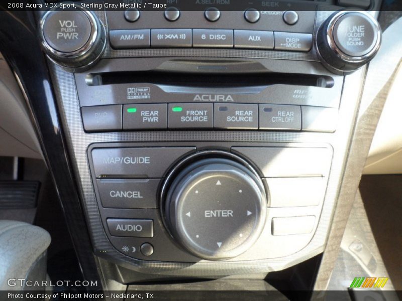 Controls of 2008 MDX Sport